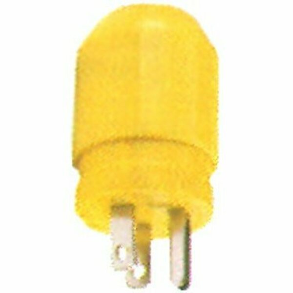 Cooper Wiring 15A PLUG YELLOW QUICK GRIP GR AH5965Y